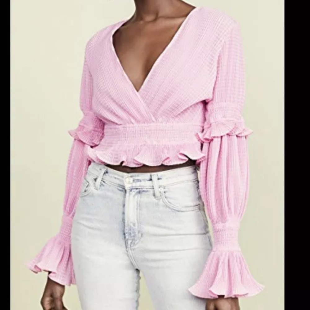 Keepsake the Label. Ruffle Blouse. Brand new from Shopbop. Size medium.